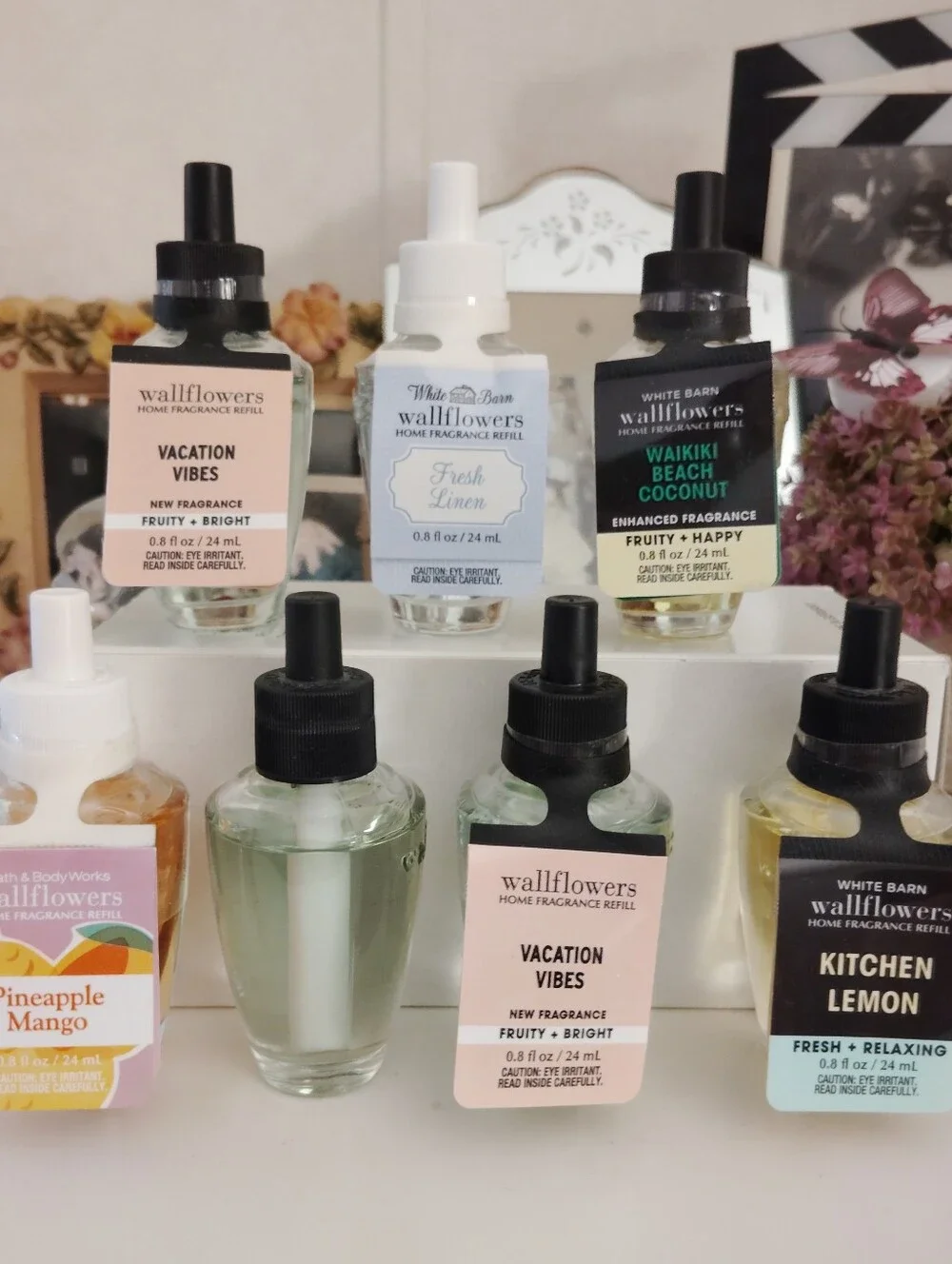 19PC All New/Rare HTF Bath & Body Works Wallflower Refill Bundle Assorted Scents